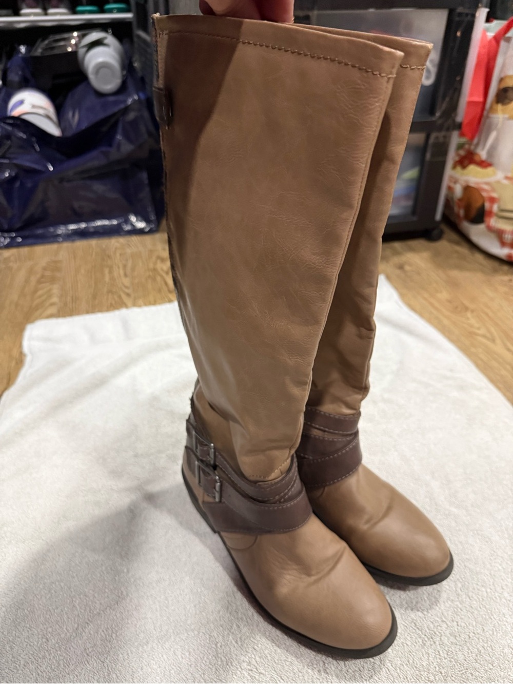 Pink and Pepper tall boots
